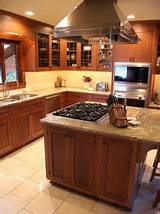Kitchen Islands With Cooktops Photos