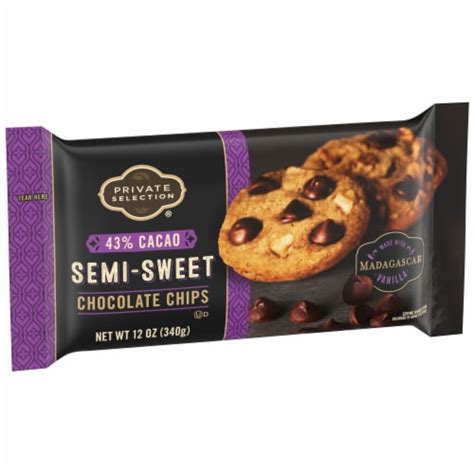 Private Selection® 43 Cacao Semi Sweet Chocolate Chips 12 Oz Kroger