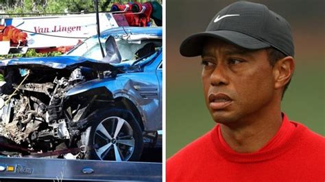 Golf News 2021 Cause Of Tiger Woods Car Crash Revealed Speeding