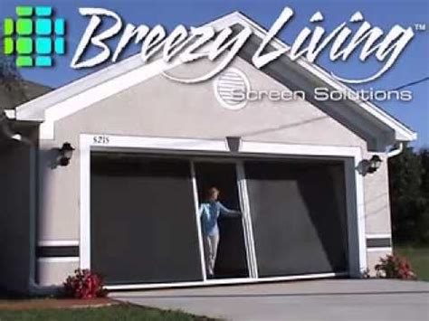Maybe you would like to learn more about one of these? Breezy Living Garage Screen Door - YouTube