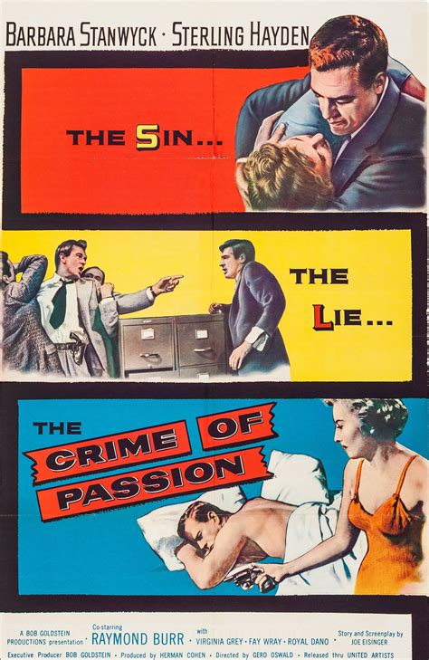 Crime Of Passion 1956
