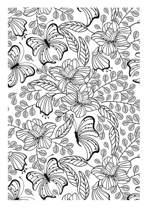 Free color page for moms and adults, choose from more than 250 adult color pages. Coloring Pages: Coloring Adult Butterflys Jpg In Insect ...