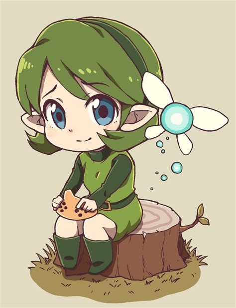 Saria Zelda Zelda Art Link Zelda Video Game Characters Cute