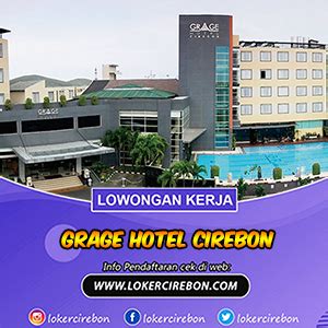 Aston cirebon merupakan hotel bintang 4 terbesar yang berlokasi di jalan utama kota cirebon. Lowongan Kerja Hotel Cordela Cirebon / Lowongan Kerja ...