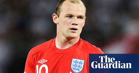 World Cup 2010 Wayne Rooney Was Crushed By Burden Of Expectation Wayne Rooney The Guardian