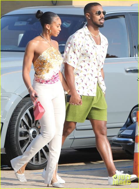 Michael B Jordan And Girlfriend Lori Harvey Hold Hands During Lunch Date In Malibu Photo 4608333