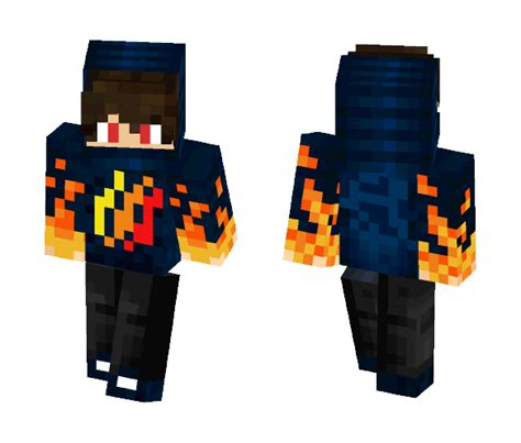 Minecraft youtubers just a few of the ones i'm obsessed with! Download MrPhoenix Fire (Preston Logo) Minecraft Skin for ...