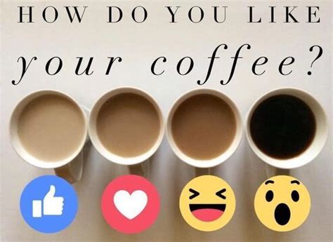 How Do You Like Your Coffee Lets See Which One Gets The Most Votes