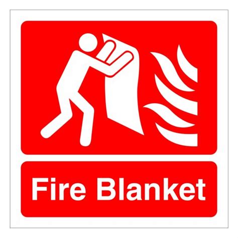 Fire Blanket Sign Aston Safety Signs