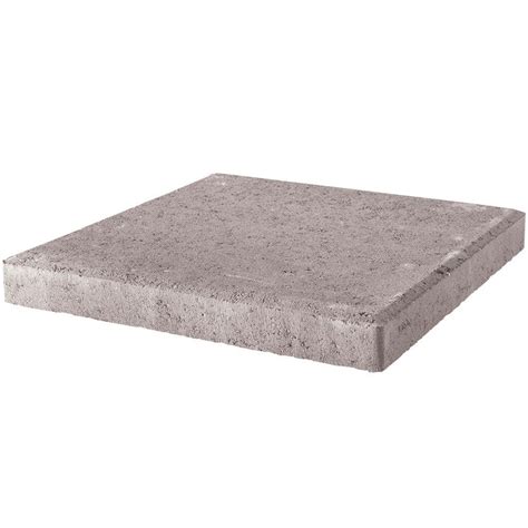 18 In X 18 In X 175 In Pewter Square Concrete Step Stone 73800