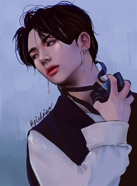 Pin By Aashwoo On Stray Kids Kpop Fanart Kpop Drawings Kids Fans