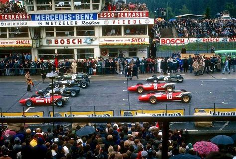 Grille De Départ Du Grand Prix Dallemagne Nürburgring 1966 Source