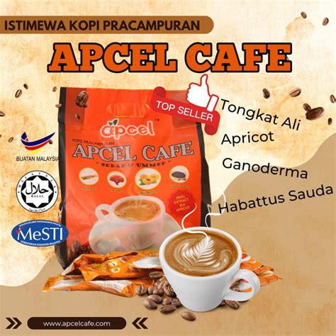 Apcel Cafe Kopi Apcel Coffee Apcel Kopi Segera Produk Original Ready Stock Shopee Malaysia