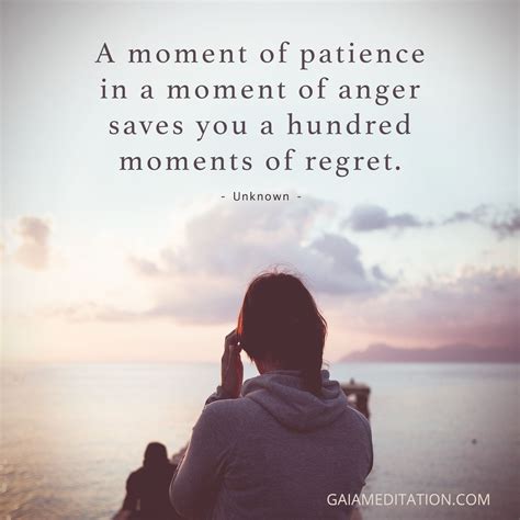 A Moment Of Patience In A Moment Of Anger Saves You A Hundred Moments