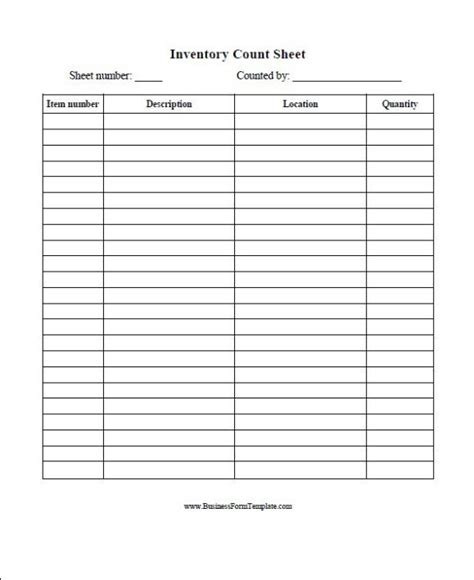 Inventory spreadsheet.at tuesday, may 11th 2021, 13:26:51 pm. Inventory Count Sheet Template | Inventory organization ...
