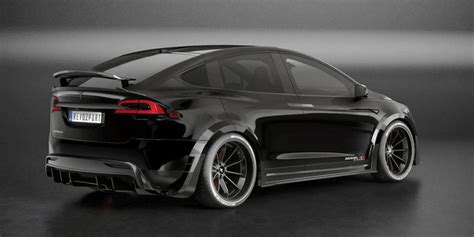 Revozport Reveals Carbon Fiber Widebody Kit For Tesla Model X