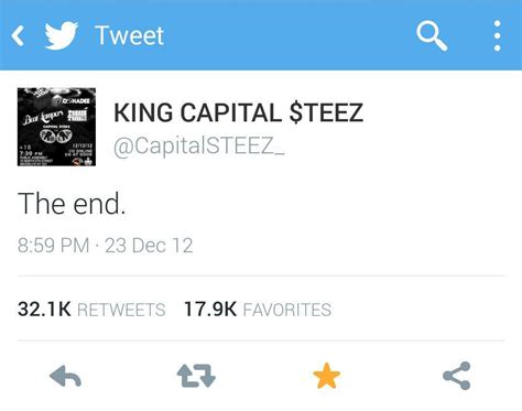 19 Year Old Brooklyn Rapper Capital Steezs Last Tweet A