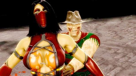 Mortal Kombat 9 All Fatalities X Rays On Mileena Royalty Costume