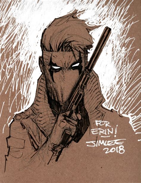 Grifter By Jim Lee In Andrew Baitas Sketch Commissions Comic Art