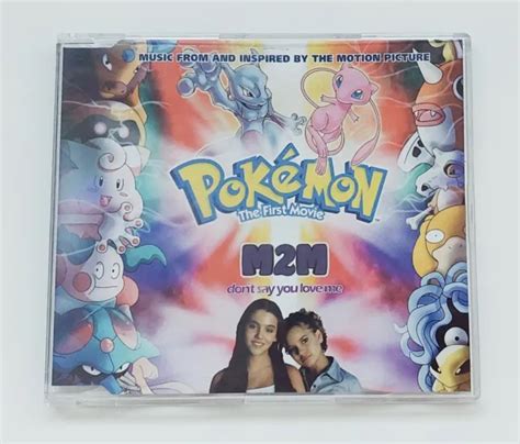 Pokemon The First Movie Cd M2m Soundtrack Sampler Dont Say You Love Me 1000 Picclick