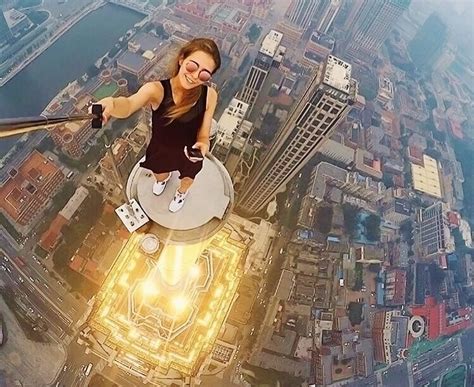 Beautiful Russian Daredevil Girl Takes The Most Dangerous Selfies She Is Just A Crazy Traveller