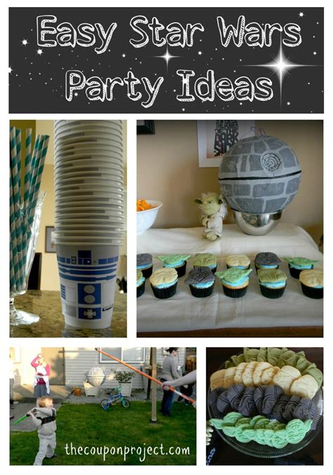 Easy And Frugal Star Wars Themed Party Ideas