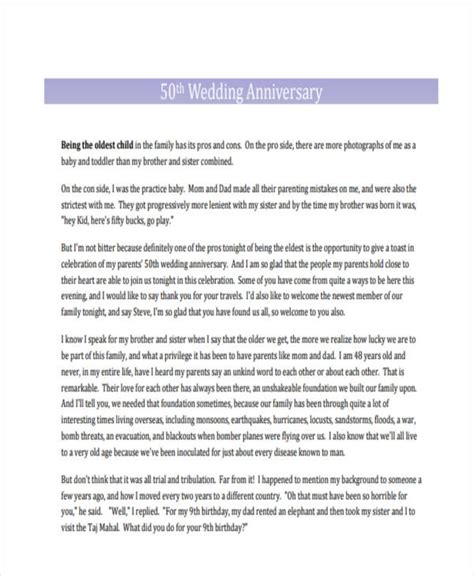 Wedding Speech 7 Examples Format How To Write Pdf