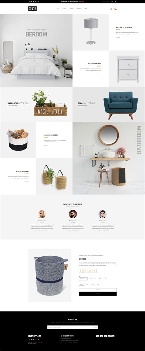 Minimart Minimal Shopify Theme For Furniture Home Decor Interior