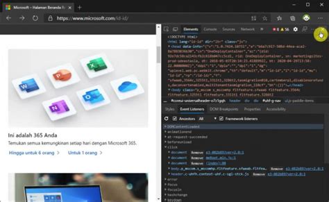 Cara Mengaktifkan Inspect Element Di Microsoft Edge Menampilkan