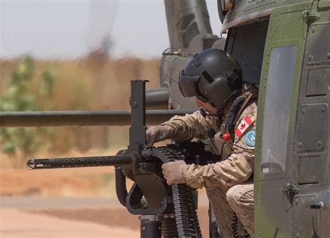 Operation Presence Mali The Door Gunner On A Ch 146