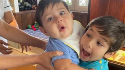 Taimur Ali Khan Is A ‘protective Bhaijaan For Jeh In This Super Adorable Pic Shared By Saba