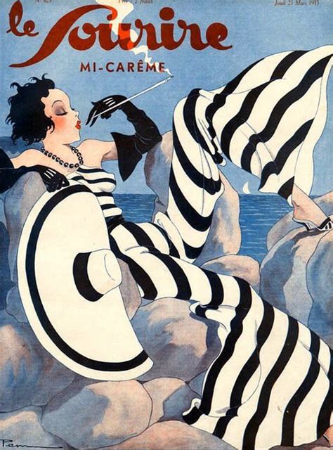 Le Sourire magazine cover 1933 by Georges Léonnec 1881 1940