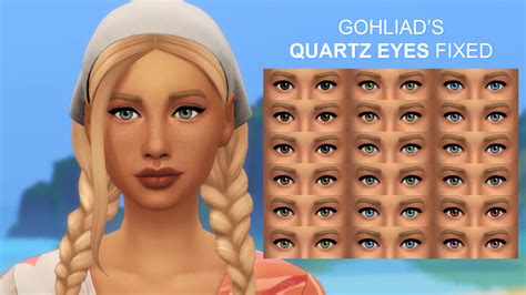 Gohliads Quartz Eyes Fixed Human Defaults By Alastor At Mod The Sims