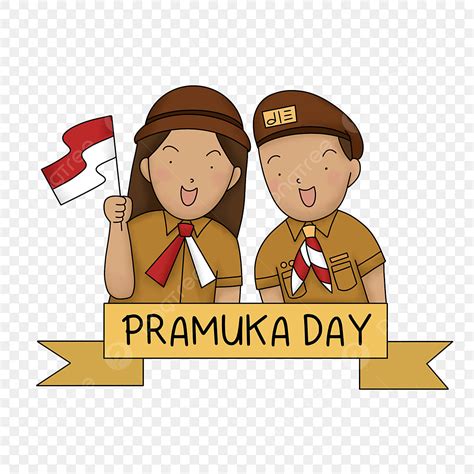 Pramuka Day Hd Transparent Happy Pramuka Day Kids Greeting In