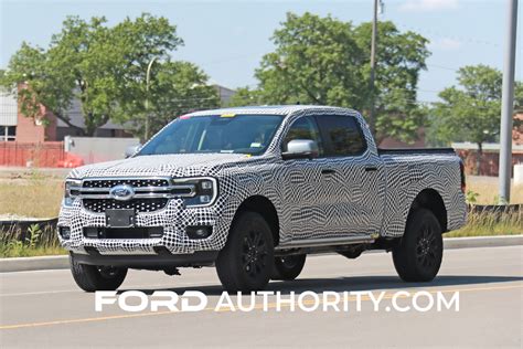 2024 Ford Ranger Supercrew With Long Bed Spotted Testing In Us