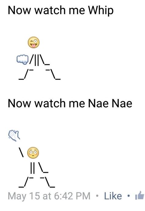 Now watch me whip, whip watch me nae nae (can you do it?) one of the biggest dance trends of 2015, watch me is atlanta rapper silento's debut single. Now watch me whip now watch me nae nae | Funnies ...