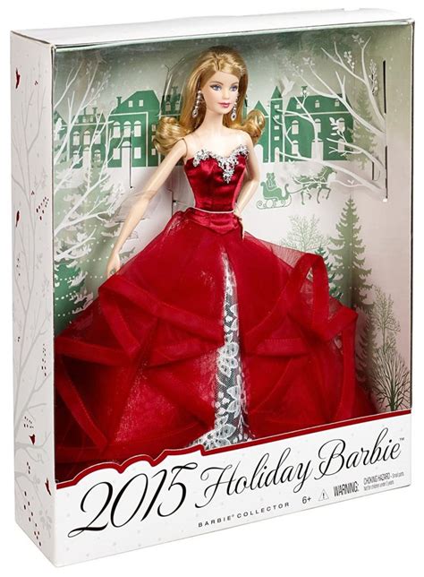 Barbie Collector 2015 Holiday Caucasian Doll Barbie Collectibles