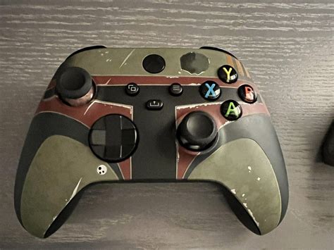 Razer Xbox One Limited Edition Boba Fett Wireless Controller And Charging Stand Ebay