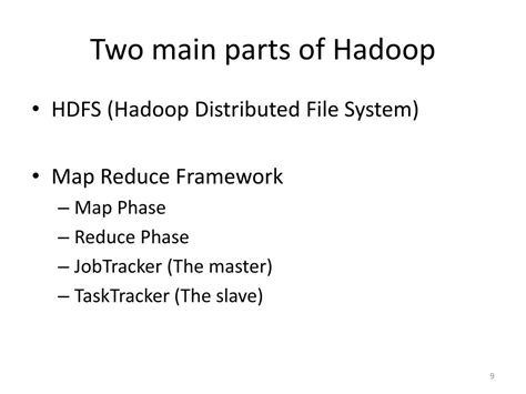 Ppt Hadoop Powerpoint Presentation Free Download Id1535181
