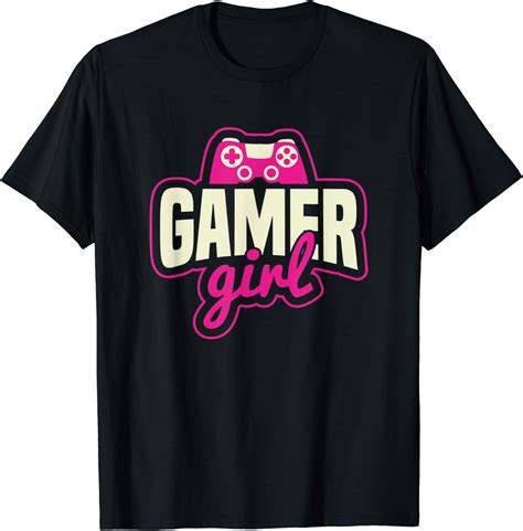 Gamer Girl Shirt Ts Clothes Video Gamer Gaming T