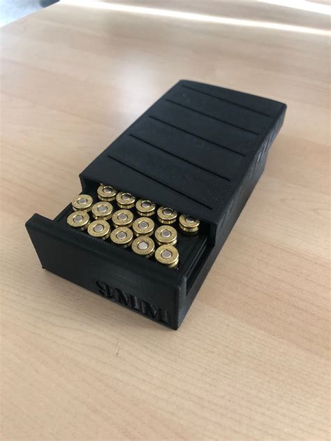 9mm Ammo Box 50 Round Storage Loading Tray 3d Printed Etsy