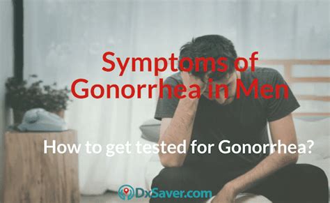 Gonorrhea Symptoms In Men Gonorrhea Test Cost At 79 Order Now