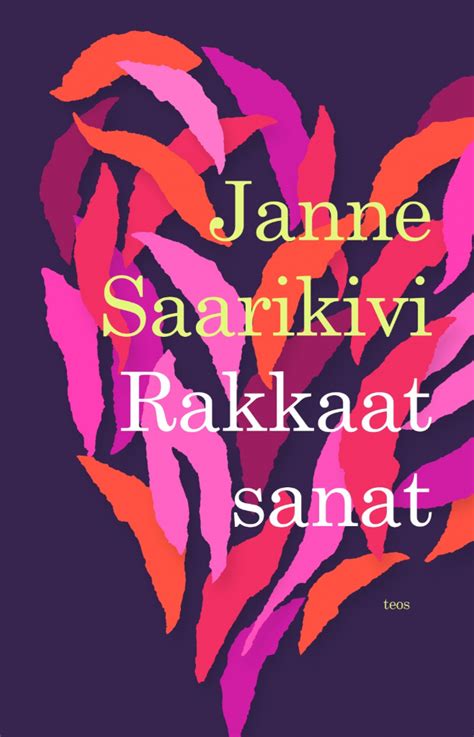 Janne Saarikivi Rakkaat Sanat Sammakon Kirjakauppa