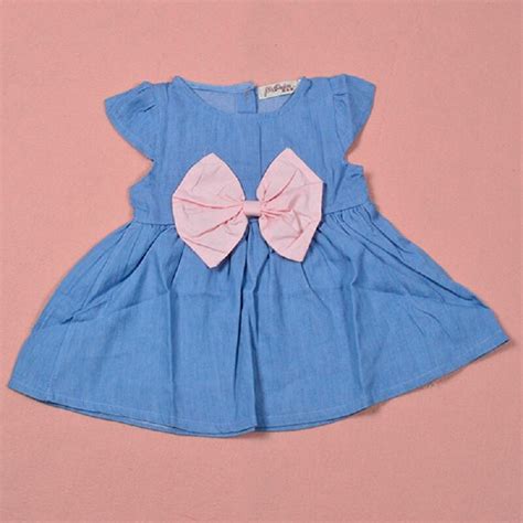 Baby Girls Dress Children Baby Summer Style Fashion Short Sleeve Mini