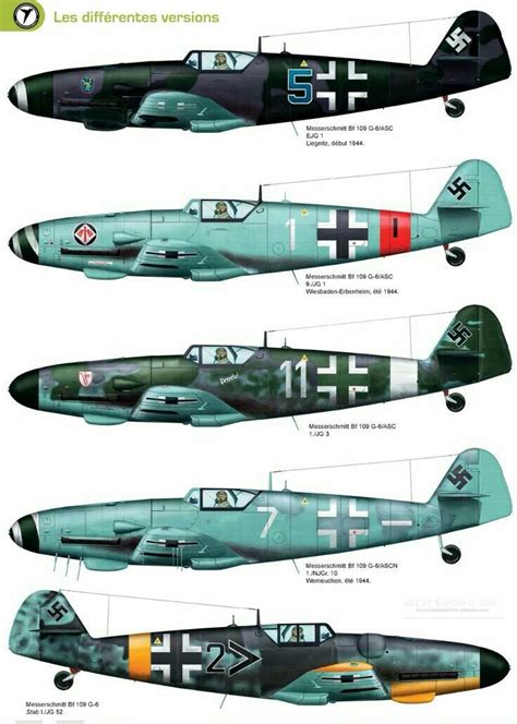 Messerschmitt Me G Variants Luftwaffe Planes Wwii Airplane
