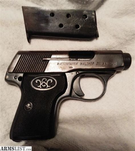 Armslist For Sale Walther Model 2 Pocket Pistol Antique 25 Auto