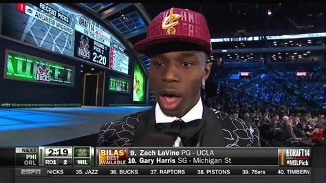 2014 Nba Draft 1 Pick Overall Andrew Wiggins Cleveland Cavaliers