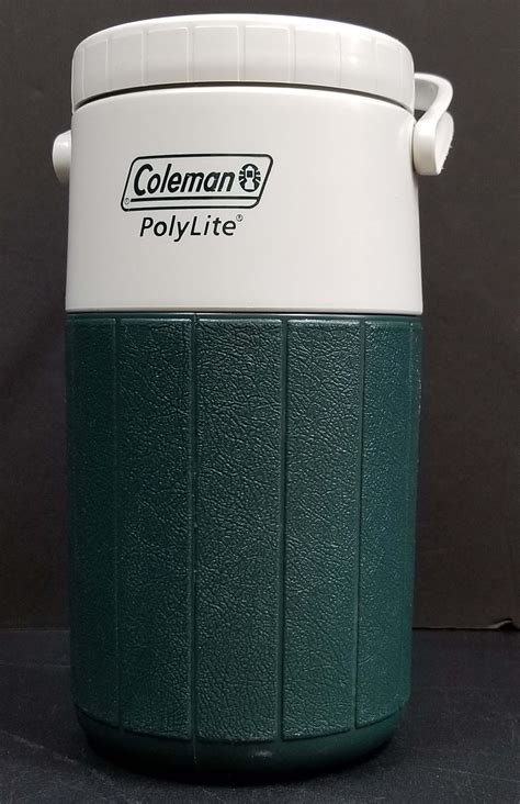 Coleman Polylite 2 Liters Jug Cooler Green Classic Vintage Etsy