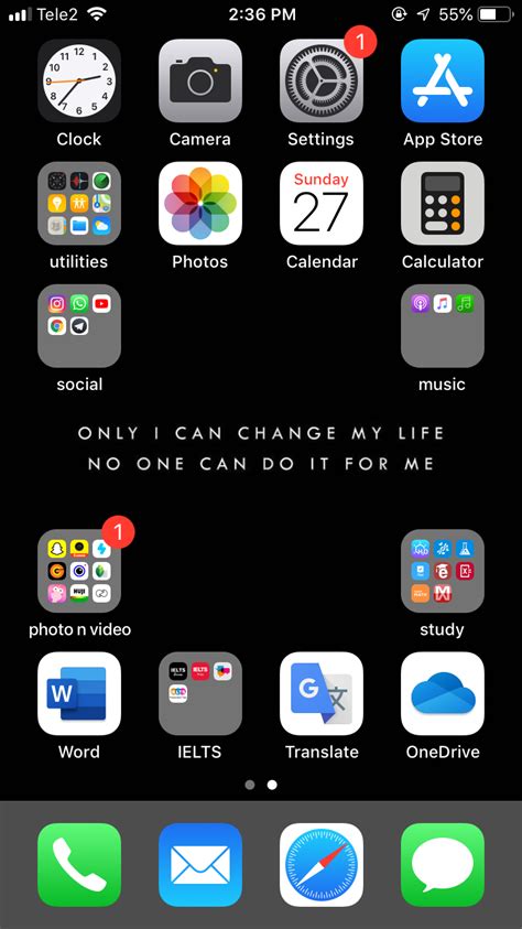 12 Minimalist Iphone Home Screen Layout Top Inspiration