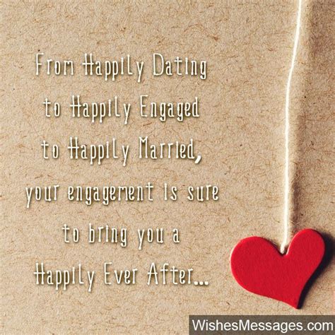 Sweet engagement messages for friend. Happily ever after cute Engagement wishes | Engagement ...